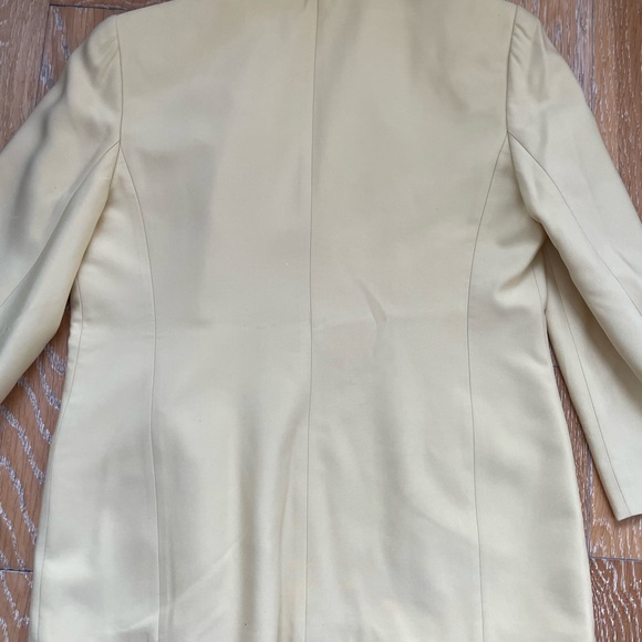 ELLEN TRACY Spring Yellow Blazer - Picture 8 of 9